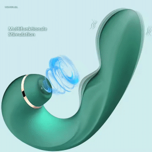 Dual Vibrating Stimulator – Clitoral & G-Spot Pleasure Toy, Hands-Free Waterproof Rechargeable Vibrator (UK) CMT05