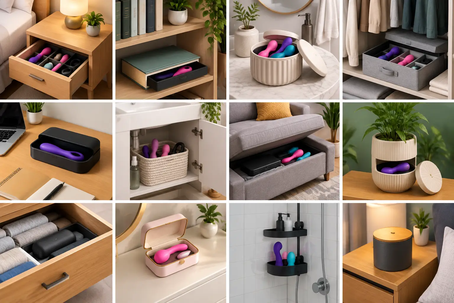 12 Sex Toy Storage Ideas for Discreet Homes