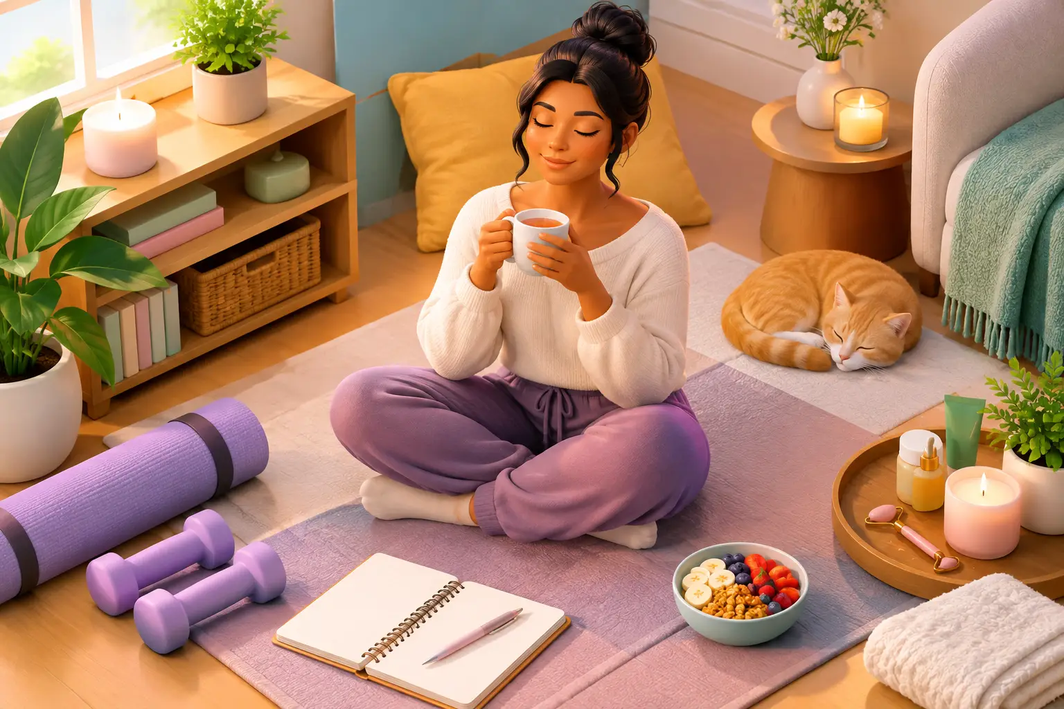 How to Build a Self Care Pleasure Routine That Fits
