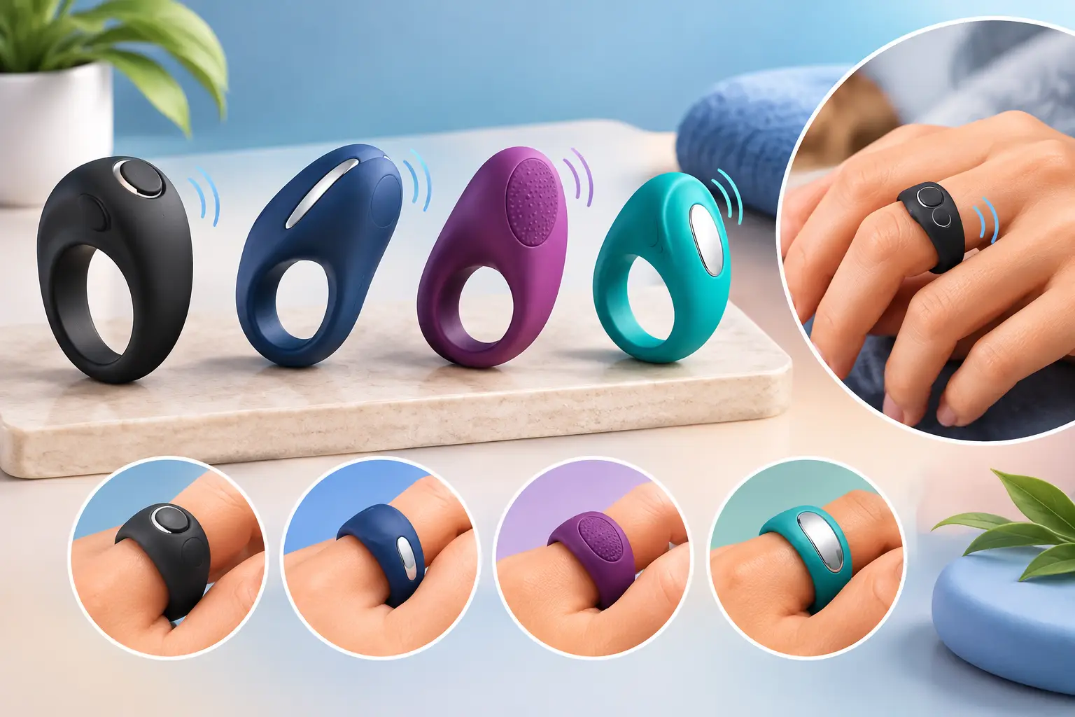 Vibrating Ring Comparison for Comfortable Fit